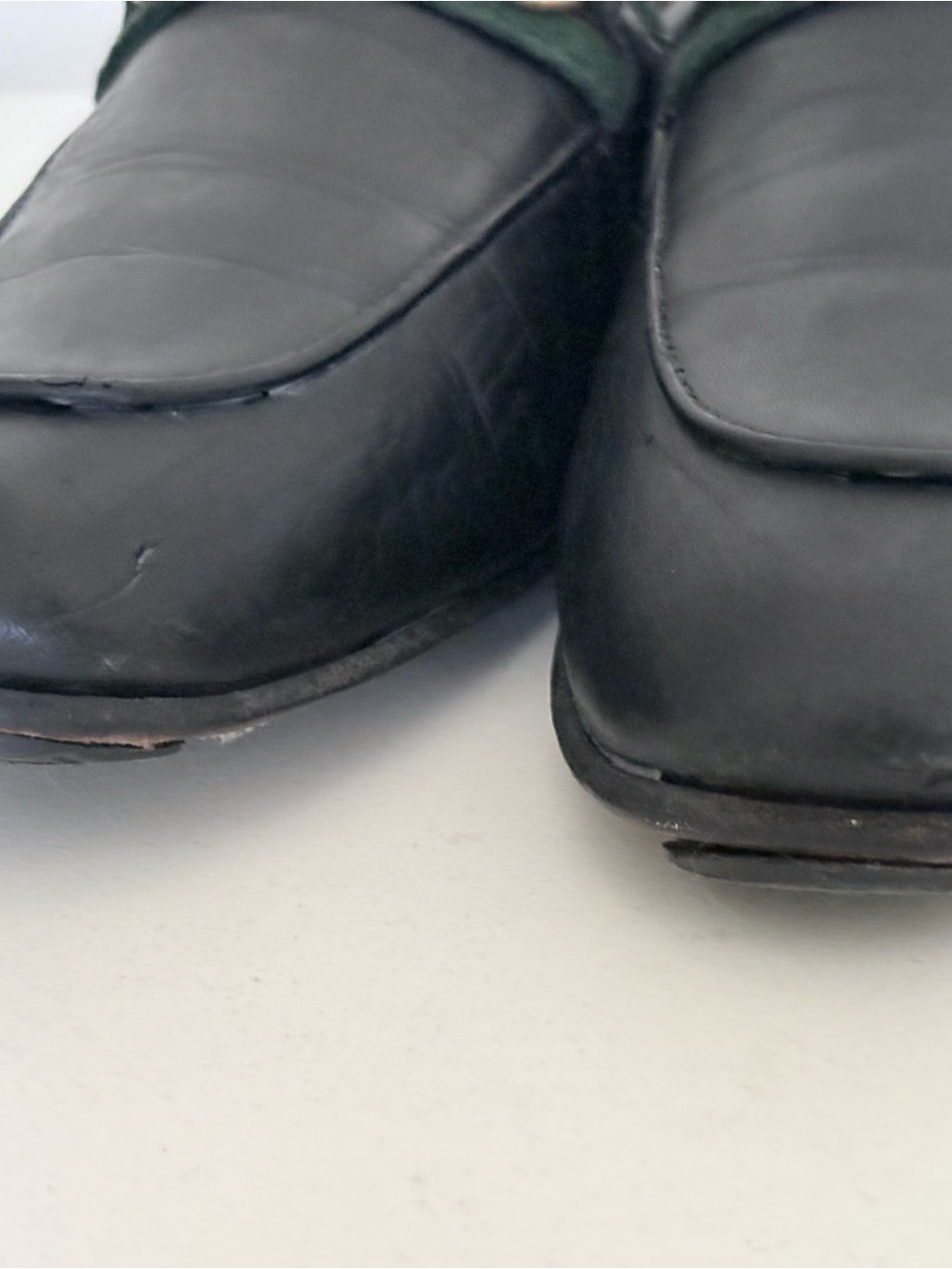 Gucci Black Brixton Web leather loafers
36.5 EU. - Picture 6 of 12